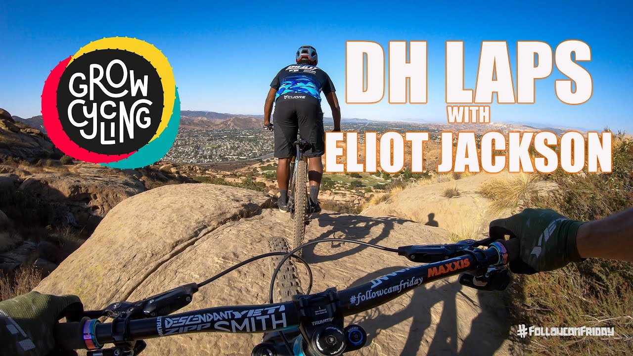 DH Runs With Eliot Jackson Grow Cycling Foundation Giveaway YouTube