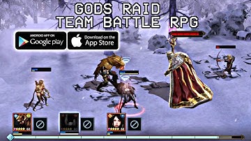 Gods Raid : Team Battle RPG || Android - iOS 4K 60fps Gameplay