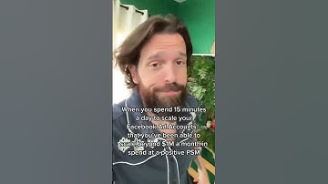 What’s the easiest way to Test & Scale Facebook Ads? This is what I do that takes me 15minutes and h