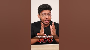 3 Reasons Why Zoho became India