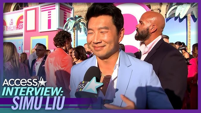 Simu Liu Dons Blue Versace Suit at 'Barbie' Los Angeles Premiere – WWD