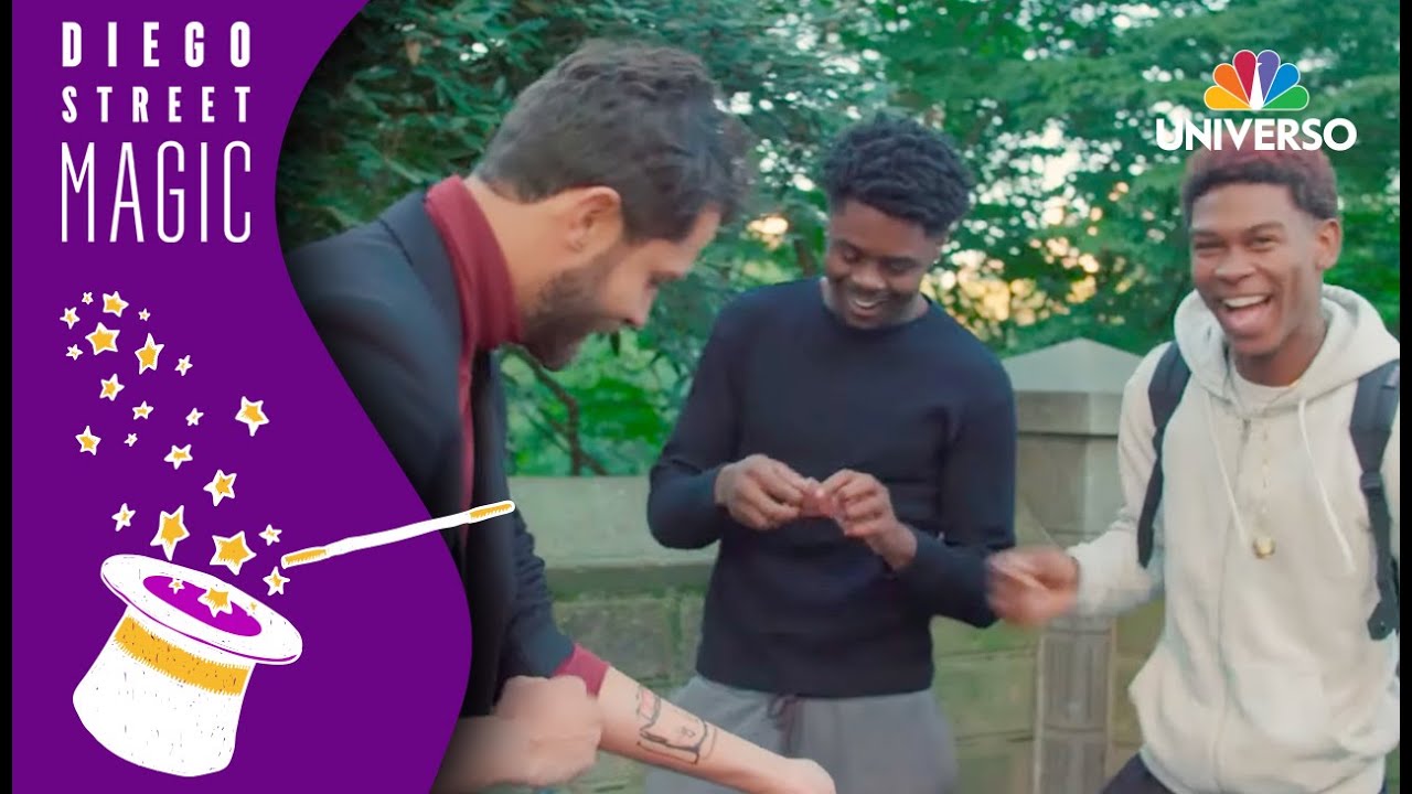 Diego Street Magic | Diego Magic reads your mind! | Universo