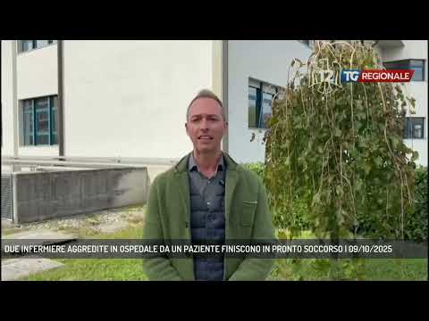 DUE INFERMIERE AGGREDITE IN OSPEDALE DA UN PAZIENTE FINISCONO IN PRONTO SOCCORSO | 09/10/2025