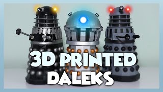 3D Printed Daleks