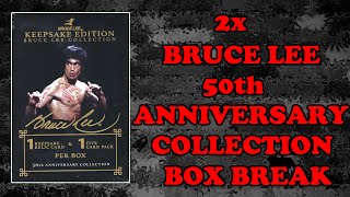 2x Keepsake Bruce Lee 50th Anniversary Collection Box Break Deutsch | Twitch Stream Highlights