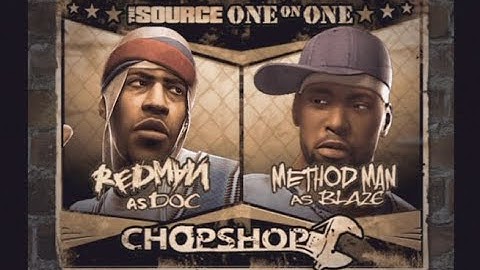 REDMAN VS METHOD MAN [Def Jam Fight For NY] PS2