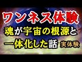 ワンネス体験、魂が宇宙の根源と一体化した話
