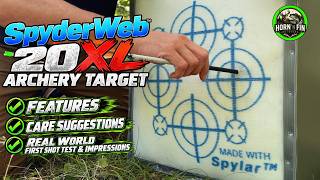 🎯 SpyderWeb 20XL Archery Target Review & Real-World Test!