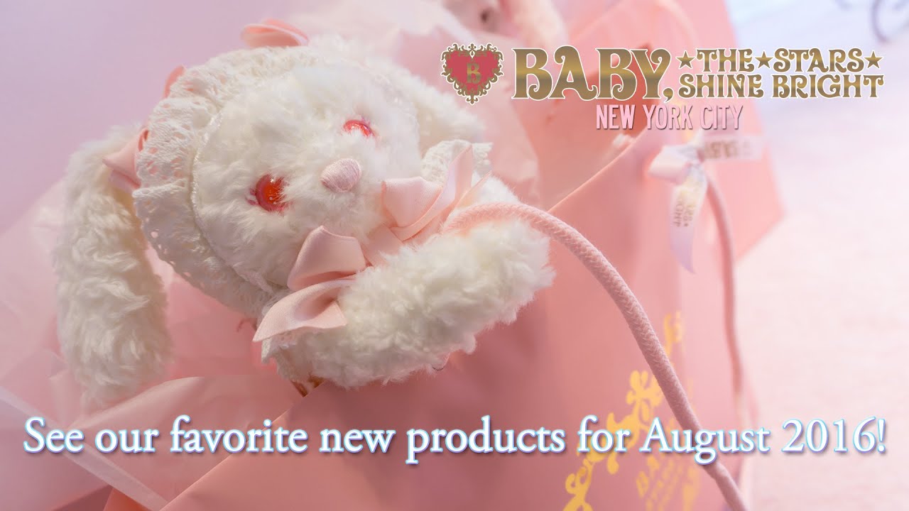 BABY, the Stars Shine Bright NYC August 2016 product showcase! - YouTube