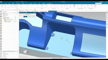 Siemens NX Mold Wizard: Design Parting Surface and Slide for Product - Part4