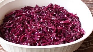 Braised Red Cabbage Recipe  Sweet & Sour Braised Red Cabbage Side Dish