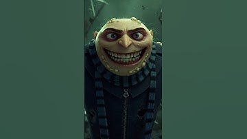 horror version mutant of Despicable me characters #horror #scary #creepy