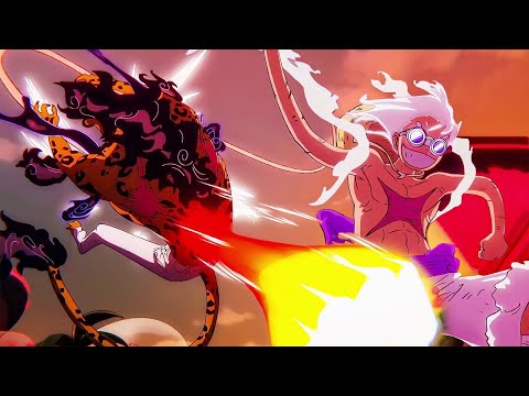 [원피스 1101화 애니 풀버전] 약 20년 전 전투 <strong>오마주</strong> 니카 루피 VS 각성 루치 재대결의 결과