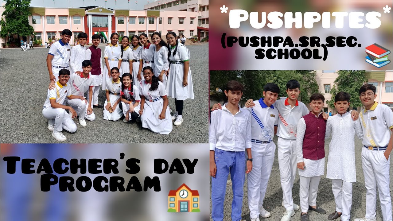 |🪩*Teacher's day celebration*🪩| *The Pushpites*😀 | Pushpa sr sec school|🏫 #cbseclass10 🏫