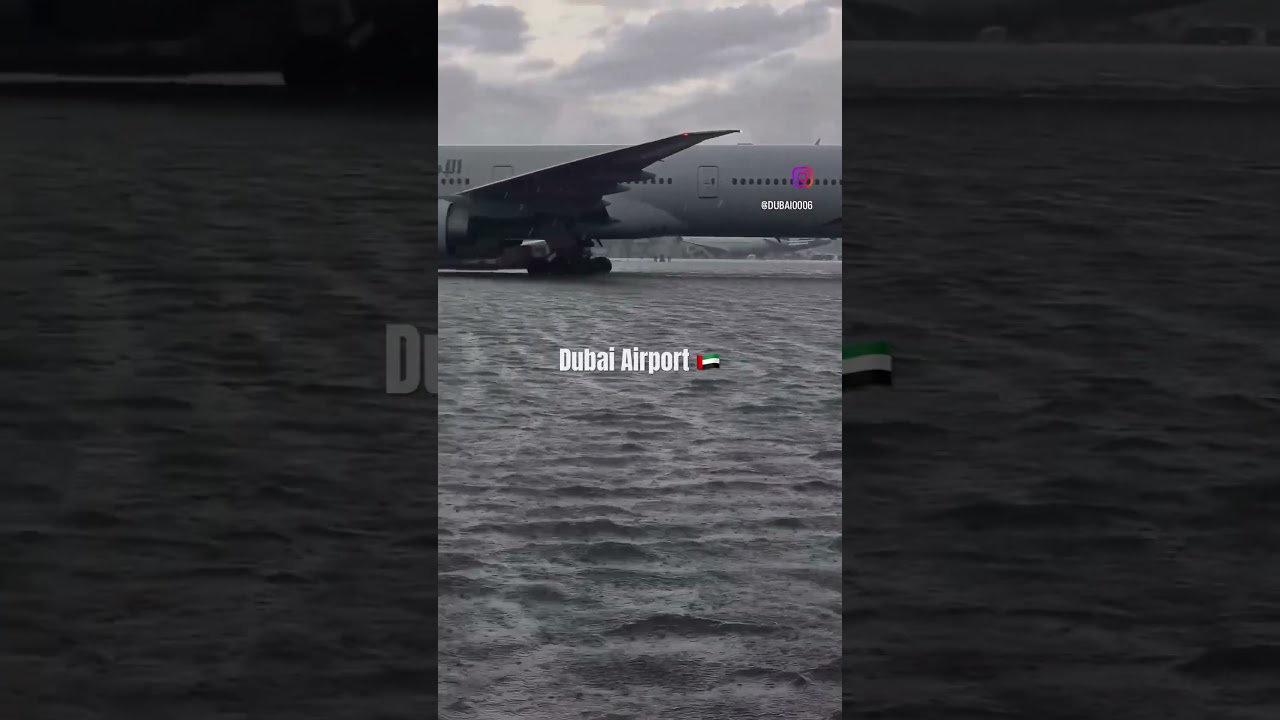 Dubai Airport after Rain Flood 🇦🇪😥 