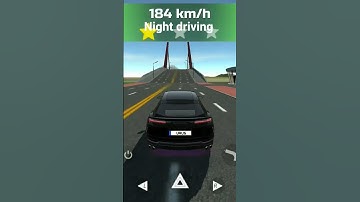 where is Night driving mission in car simulator 2