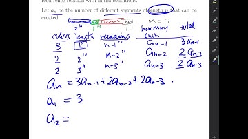 2 18 Recurrence Relations and Counting III