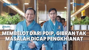 Gibran Tak Masalah Dicap Pengkhianat Karena Membelot Dari PDIP Jadi Cawapres Prabowo