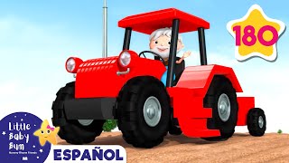 Canción del tractor | Canciones Infantiles🎵| Caricaturas para bebes | Little Baby Bum