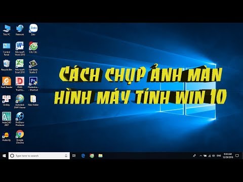 Video Cách chụp ảnh màn hình máy tính win 10 - youtube