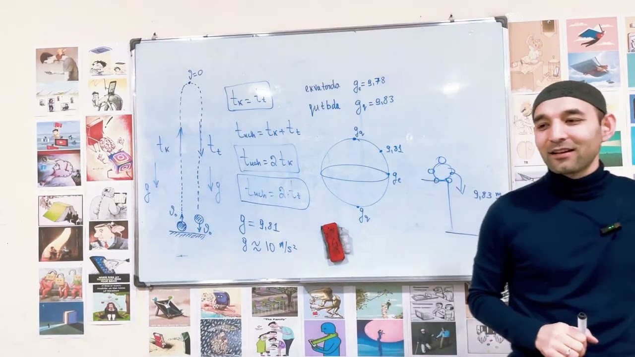 OG'IRLIK KUCHI TASIRIDA VERTIKAL HARAKAT