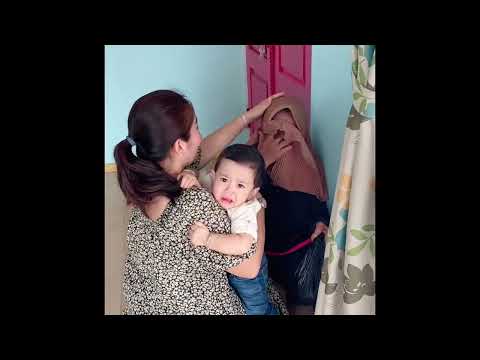 kejutan buat mama,3tahun gak mudik pulang2 dibawain cucu baru,reaksi mamaabtak terduga #viral