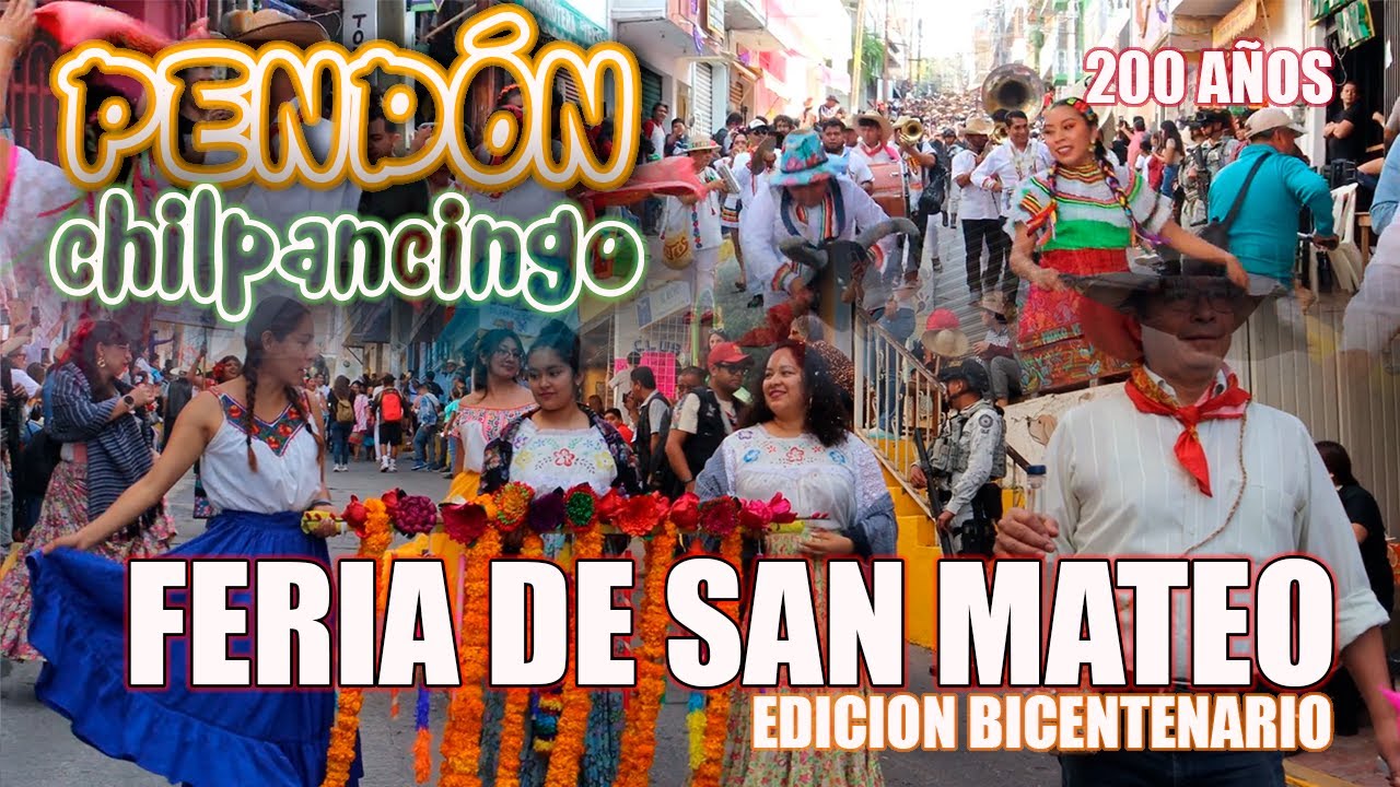 PENDON 2025 DE CHILPANCINGO GRO, EL RECORRIDO QUE DA INICIO A LA FERIA DE SAN MATEO.  #chilpancingo