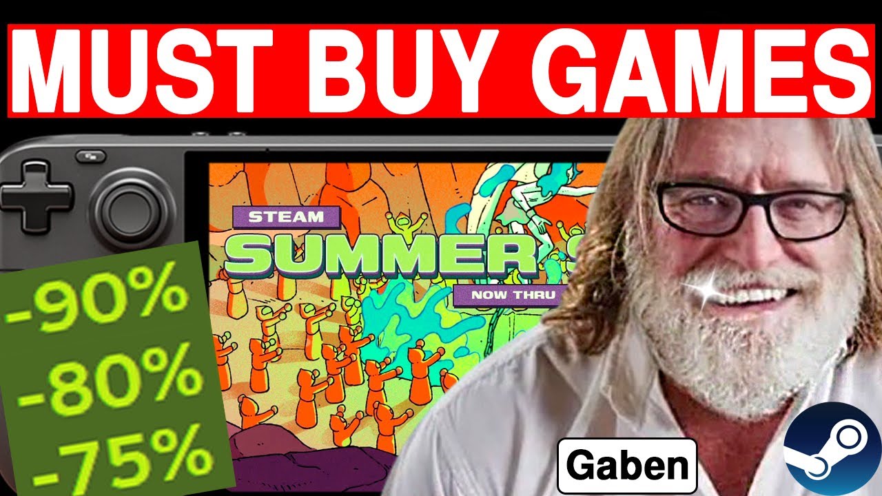 TOP 30 BEST Steam Deck Games TO BUY! STEAM SUMMER SALE 2025! - YouTube