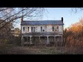 Once grand 200 year old abandoned federal house down south beautiful woodwork  antiques