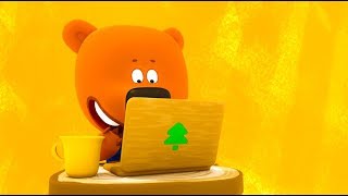 Bebebears - Gamer in real world - Episode 7 - Super ToonsTV screenshot 2