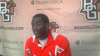 Keith Morgan interview vs. Miami (Sept. 21, 2011)