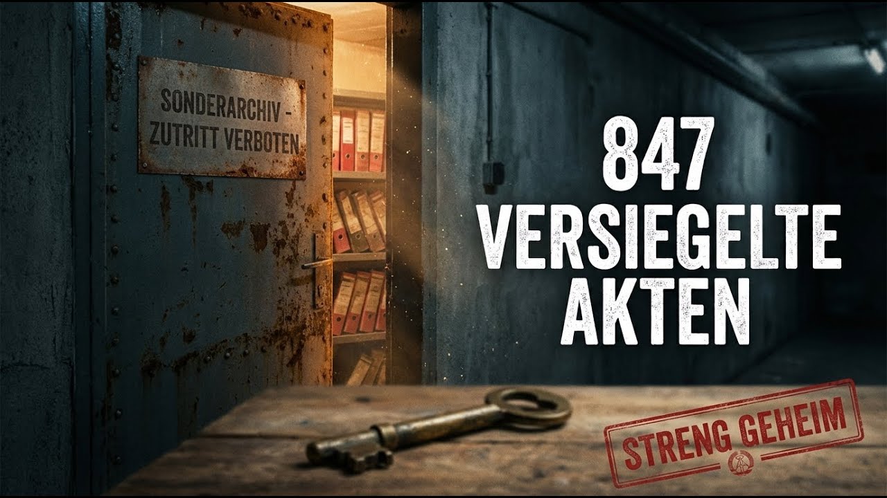847 versiegelte Akten: Was die Stasi 30 Jahre versteckte