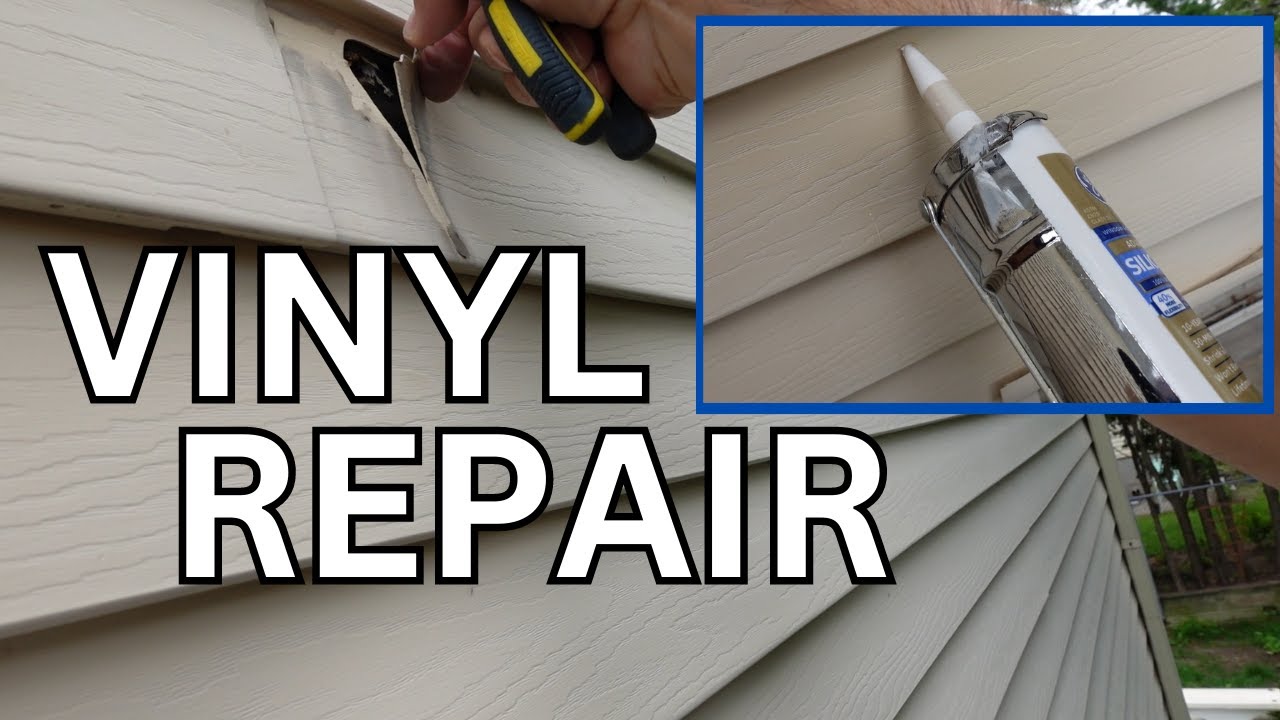Vinyl Siding Damage Repair YouTube