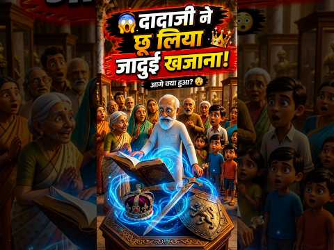 😱 दादाजी ने छू लिया जादुई खजाना!#shorts |Funny Junction