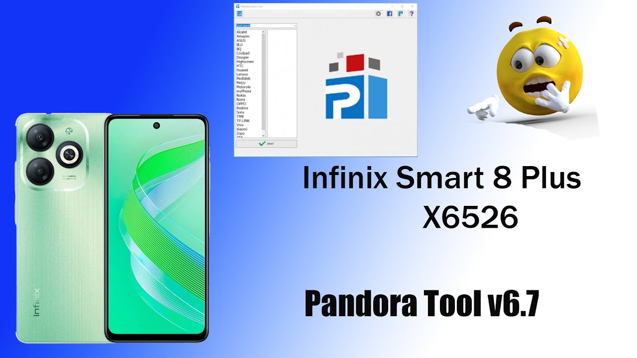 Infinix Smart 8 Plus X6526 Pandora Tool v6.7 ️ - YouTube