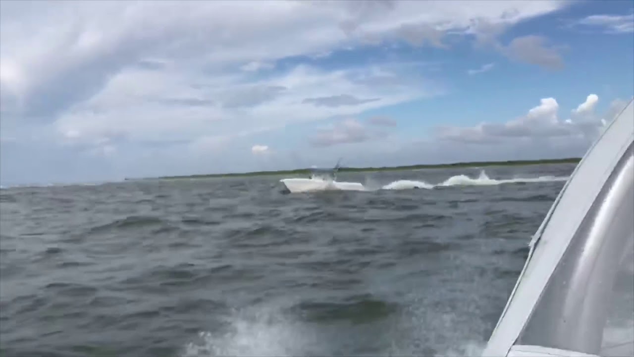 31 Prowler running out of rough inlet YouTube
