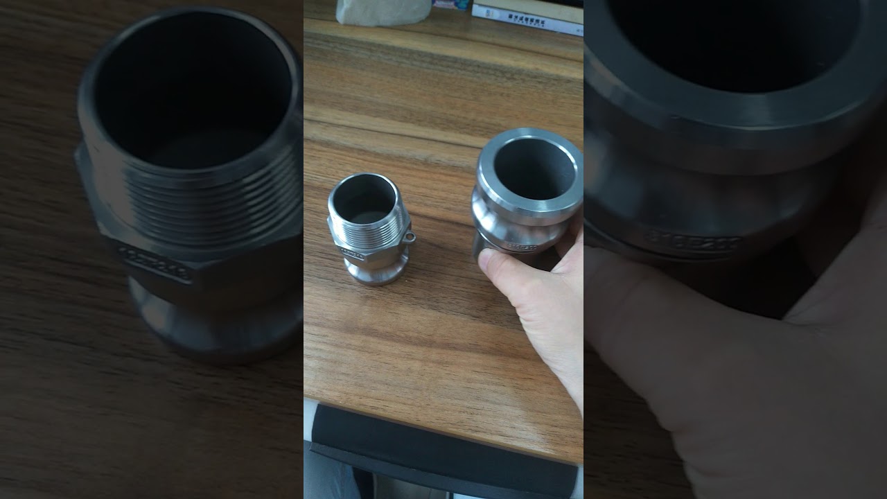 Stainless steel camlock fittings YouTube