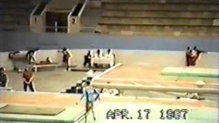 Urs Natalia Goncharova Bb 1989 Ussr Nationals Gymnastics
