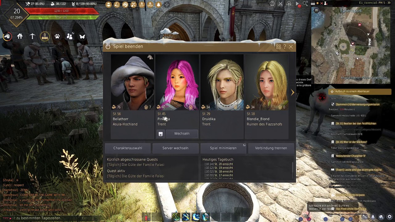 So das war mein zweiter Twitch Stream in Black Desert Online (BDO) 2019