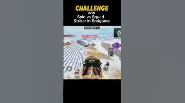 Solo vs Squad with Striker challenge #codm #codmobile #codclips #callofduty #shorts