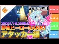 【Tier表】WPL総合優勝チーム選出!ヒーローRANK_アタッカー解説編withパヤレるわーるど|2021.10.20【#コンパス】
