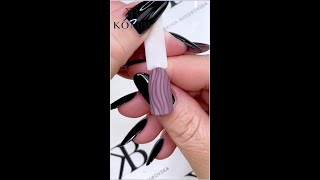 Nail Art effetto Onde Polverose