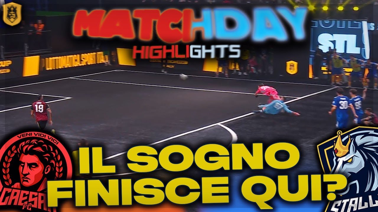 IL SOGNO FINISCE QUI | STALLIONS VS CAESAR HIGHLIGHTS SEMIFINALE KINGS CUP