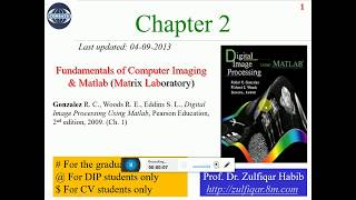 Image processing with MATLAB