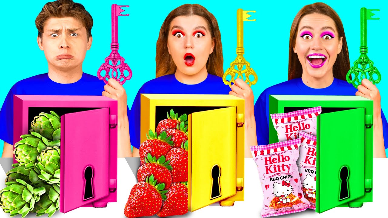 Выбери Правильный Ключ Челлендж | Удивительные Креативные Трюки от DaRaDa Challenge