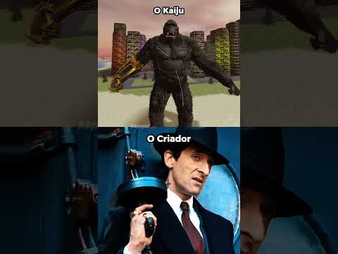 THE OWNER SHIMO, AKATESUME, GODZILLA, KUMORA, KING KONG, SCAR KING (Kaiju Universe vs K.U Fake)#edit