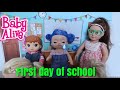 BABY ALIVE Lealas First Day Of School baby alive videos