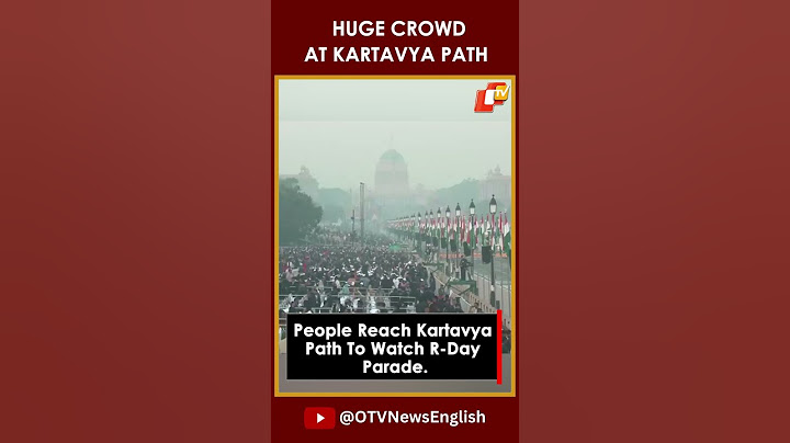 76th Republic Day | People Reach Kartavya Path To Watch Parade