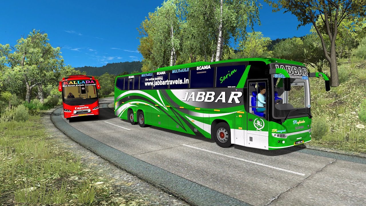 Bus Kallada hunting down Jabber | Bus drivers fight for timing | Bus game for PC