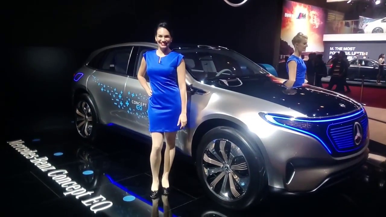 Mercedes-Benz Concept EQ Showcased at Auto Expo - The Motor Show 2018.